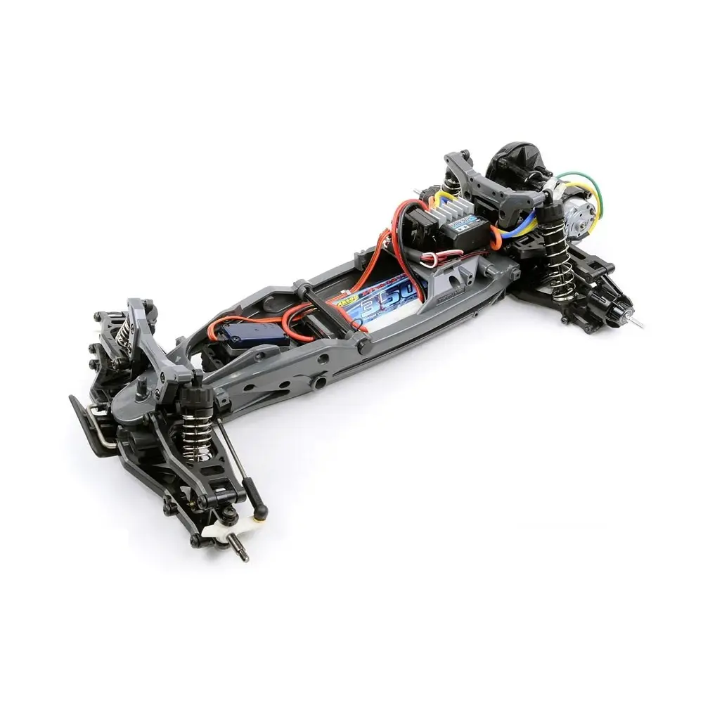 Buggy Racing Fighter DT03 en kit + Pack Radio Racer 3S + Accu NiMH 1800mAh + Chargeur + Servo- Tamiya 58628L - 1/10 - 4