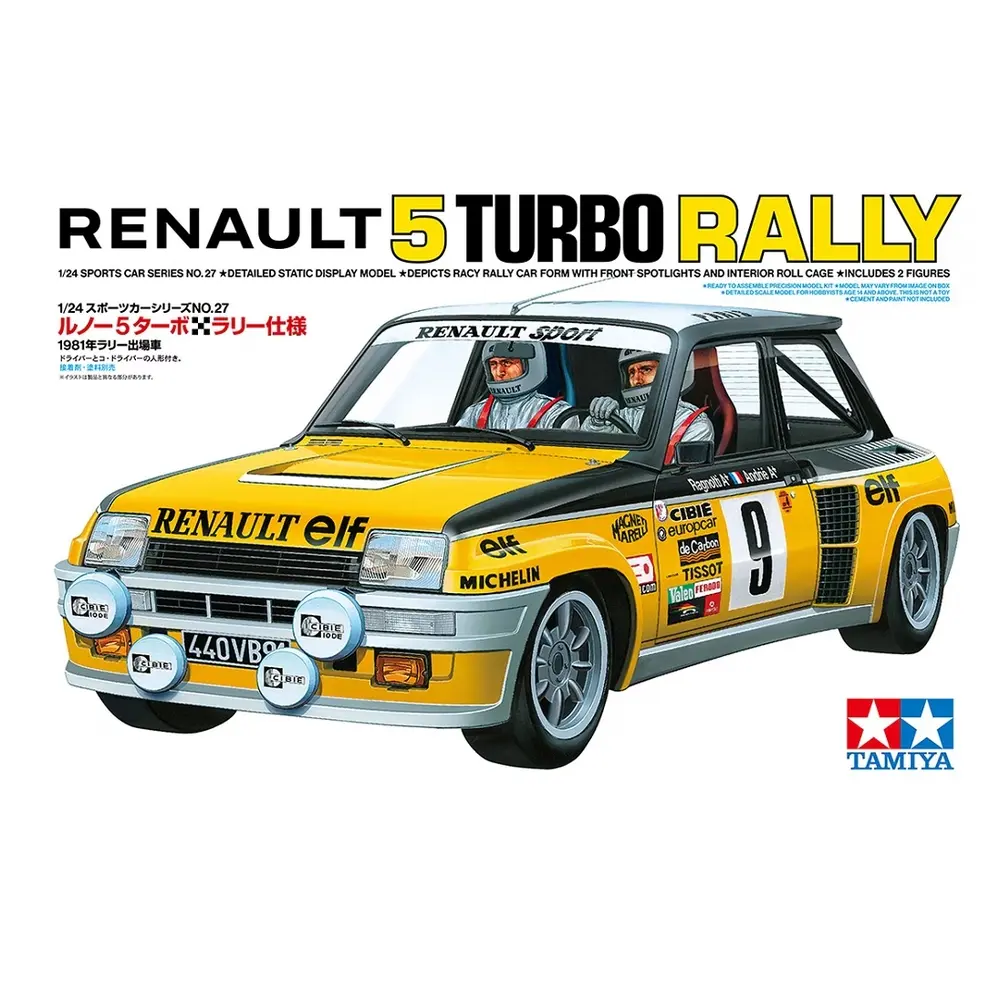 Renault 5 Turbo Rally - Tamiya 24027 - 1/24 - 2