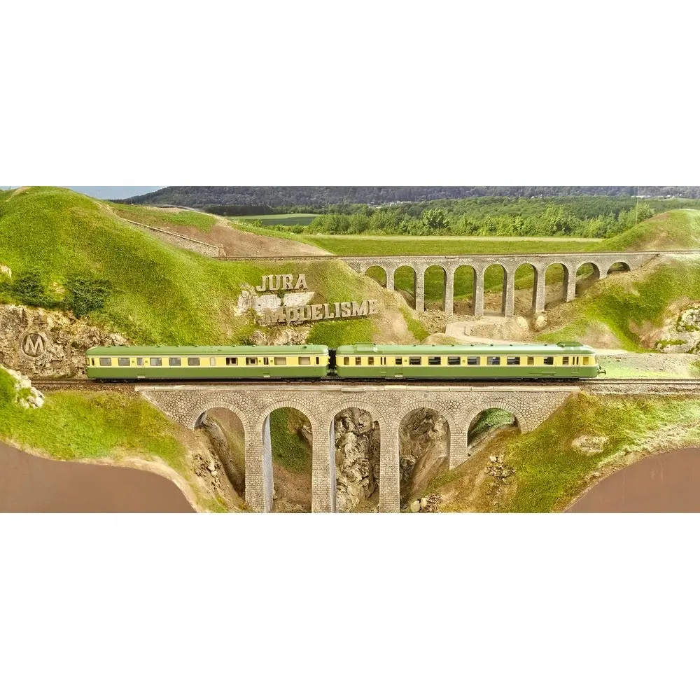 Autorail RGP 2 X-2705 Lyon-Vaise - DCC SON - REE MODELES MB172S SNCF - HO - EP III - 17