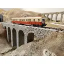 Remorque renforcée d'autorail ZR BD 27135 - R37 HO41264 - HO 1/87 - SNCF - IV - Analogique - 2R - 5