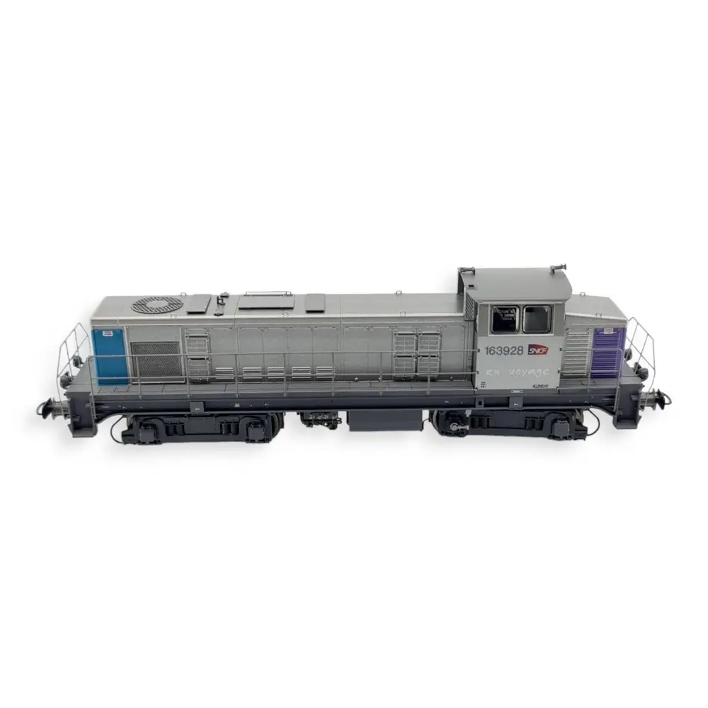 Locomotive Diesel BB63928 En Voyage - Analogique - R37 HO41113 SNCF - HO - 3