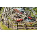 Rail ballasté d'alimentation Fleischmann 9108 - N : 1/160 - Code 80 - 4