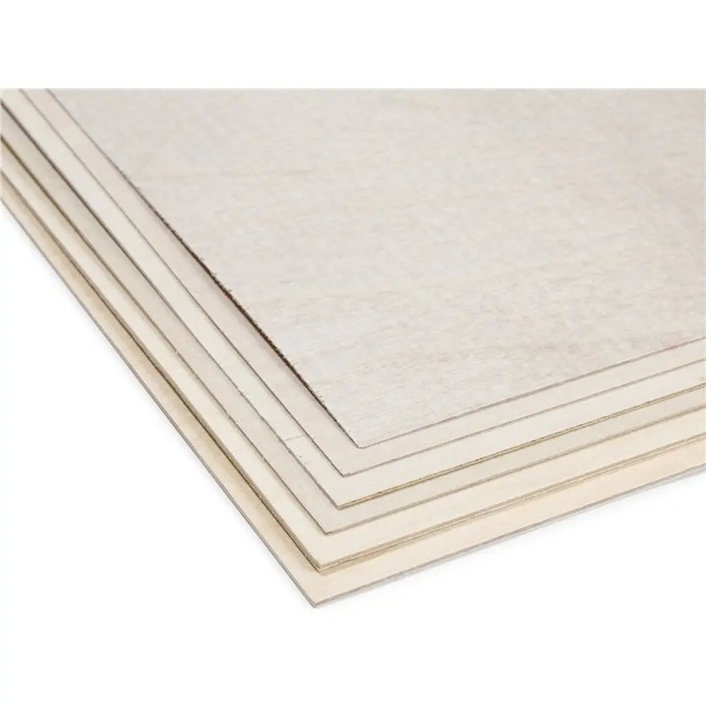 Contreplaqué de bouleau finlandais qualité AB/B, 2 mm 3 couches 600x300 mm - Keranova 126922 - 2