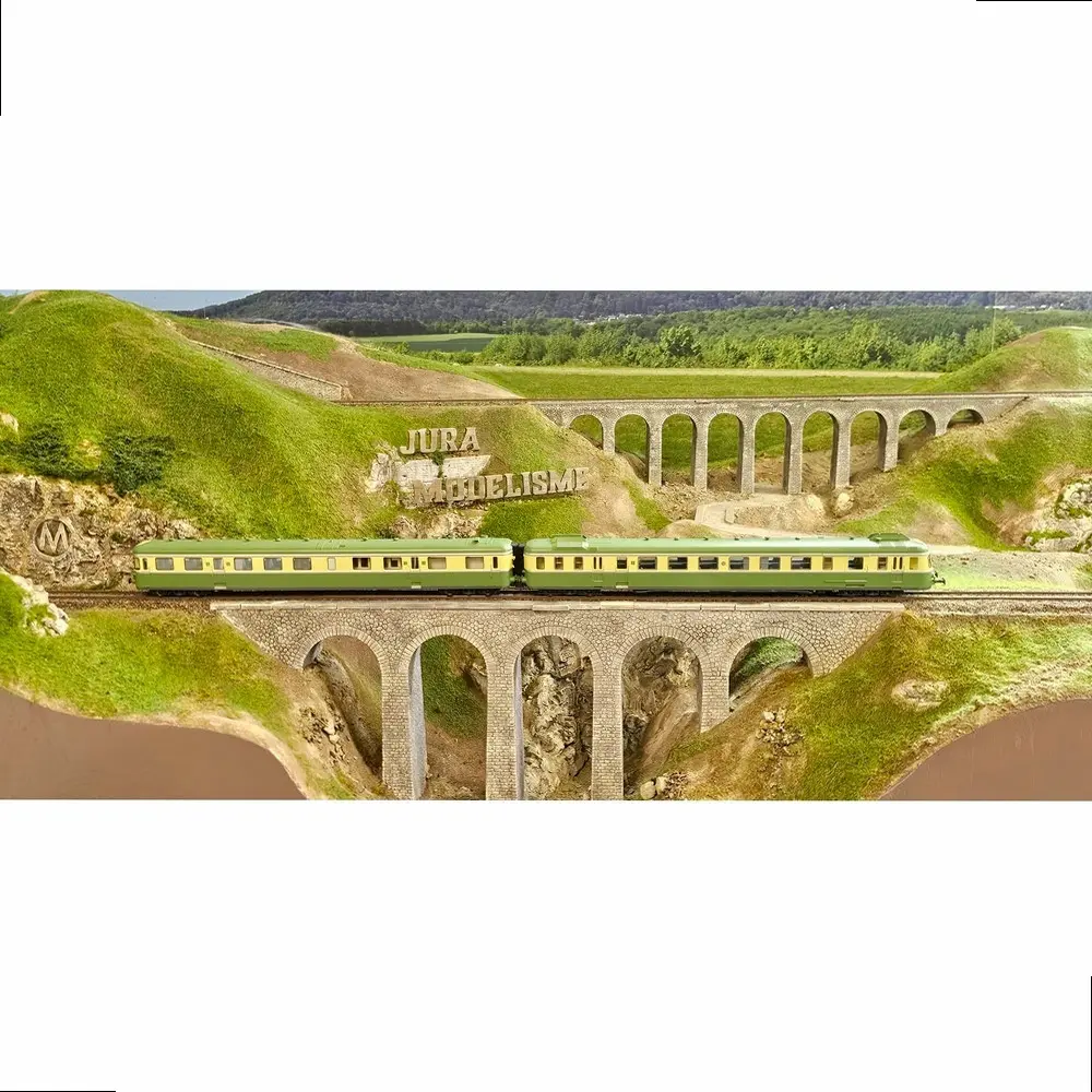 Autorail RGP 2 X-2703 Marseille - Analogique - REE MODELES MB173 SNCF - HO - EP III - 6