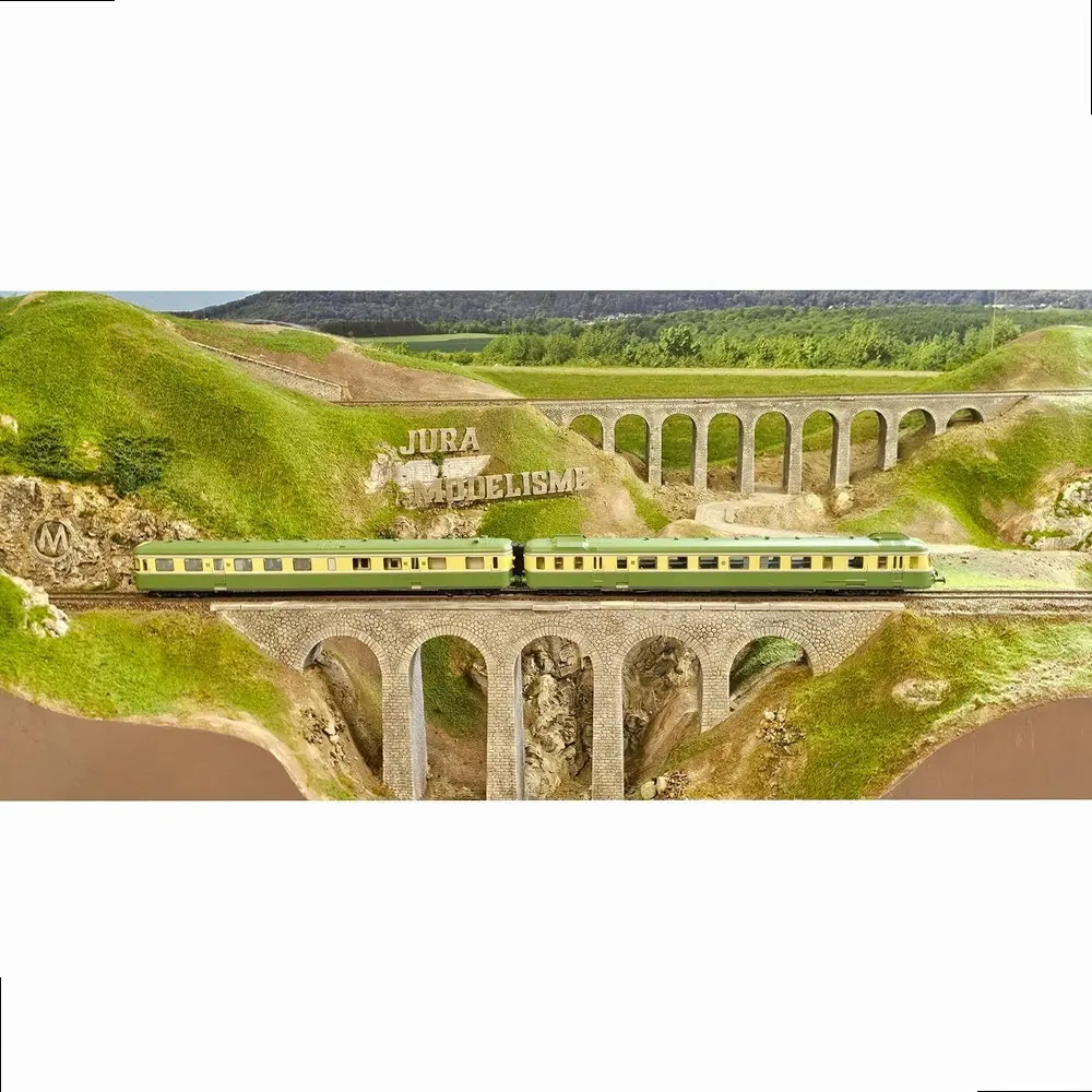 Autorail RGP 2 X-2703 Marseille - Analogique - REE MODELES MB173 SNCF - HO - EP III - 16