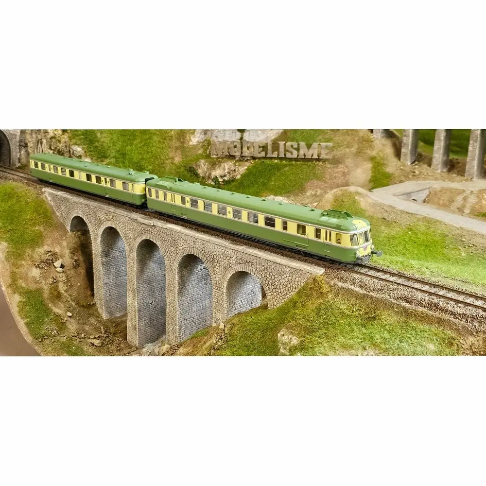 Autorail RGP 2 X-2703 Marseille - Analogique - REE MODELES MB173 SNCF - HO - EP III - 19