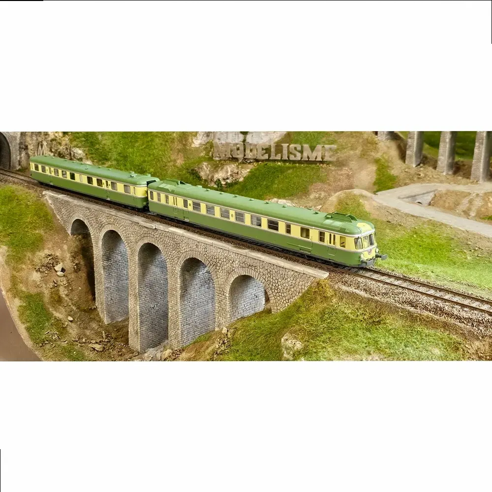 Autorail RGP 2 X-2705 Lyon-Vaise -ACC SON- REE MODELES MB172SAC SNCF - HO - EP III - 20