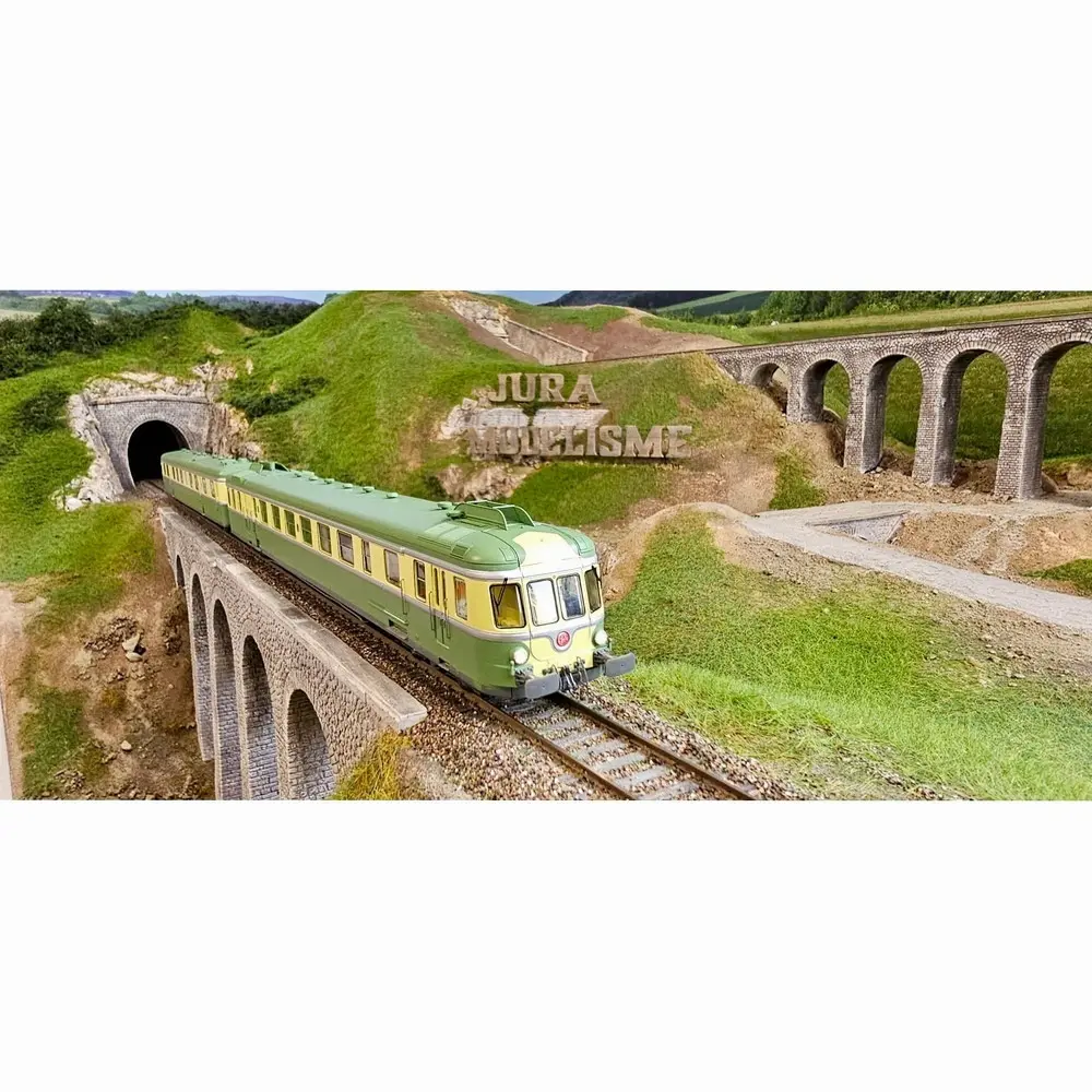 Autorail RGP 2 X-2703 Marseille - Analogique - REE MODELES MB173 SNCF - HO - EP III - 7