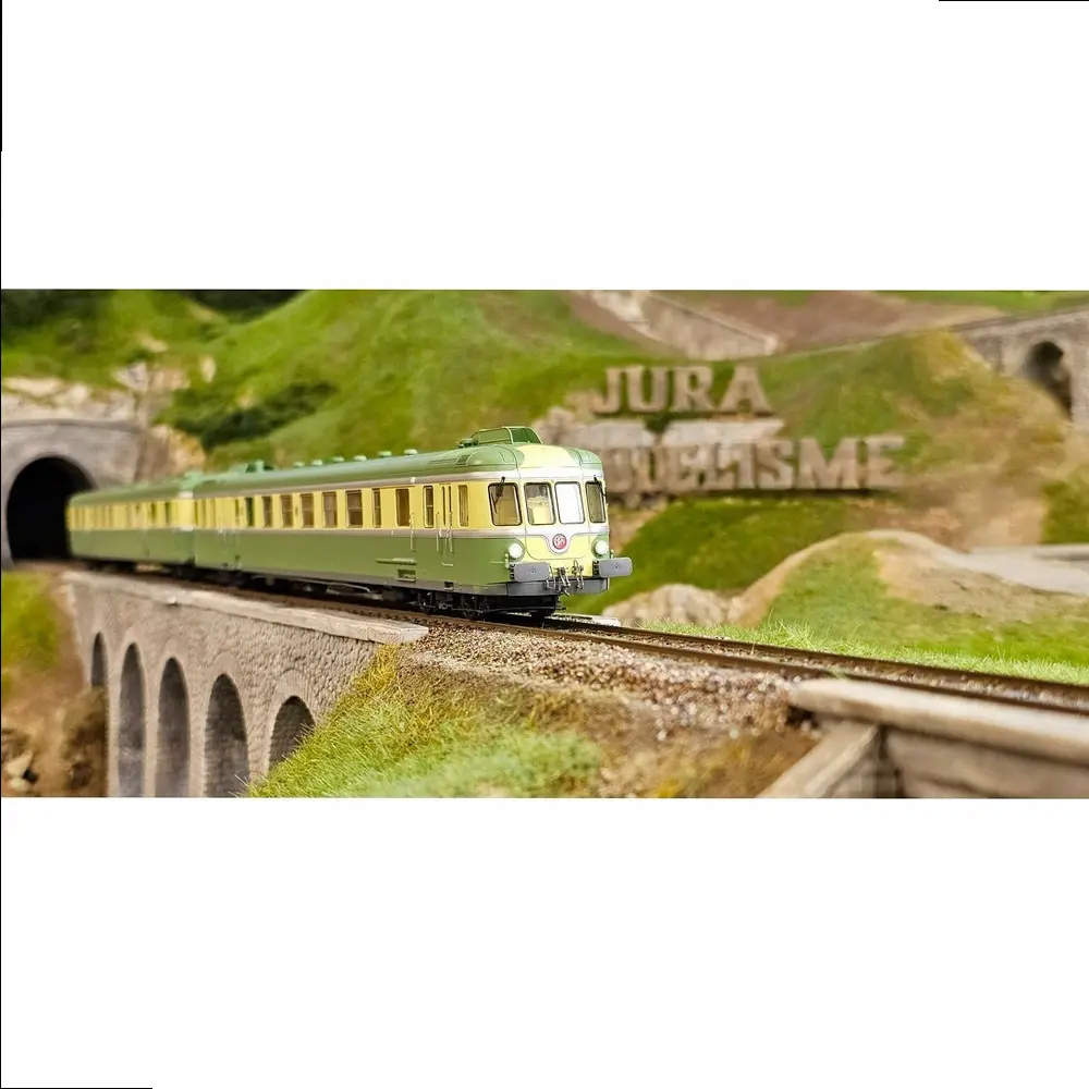 Autorail RGP 2 X-2703 Marseille - DCC SON - Ree modèles MB173S - SNCF - HO - EP III - 16