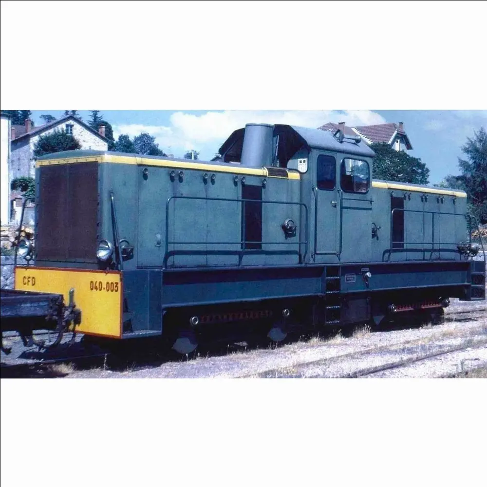 Locotracteur Diesel BB 040-003 - REE MODÈLES VM-022 S - HOm 1/87 - SNCF/CFD - EP III - Digital Sound - DCC - 2