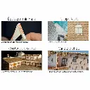 Plaque de décors Redutex 076BS112 - OO 1/76 - HO 1/87 - Bloc de pierre calcaire - 4