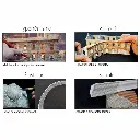 Plaque de décors Redutex 087LD123 - HO : 1/87 - Brique marron plaine - 3