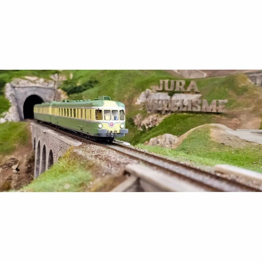 Autorail RGP 2 X-2705 Lyon-Vaise -ACC SON- REE MODELES MB172SAC SNCF - HO - EP III - 14