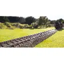 Rail courbe R4 30° Trix 62430 - HO : 1/87 - Code 83 - Voie C - Rayon 579,3 mm - 2