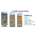 Plaque de décors Redutex 148PP111 - N 1/160 - Ardoise Arrondi - 2