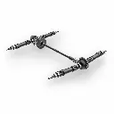 Mini Maxx BL-2S RTR - Traxxas 107154-1-BLUE - 1/10 - 14