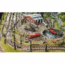 Rail dételage motorisé 111 mm Fleischmann 9112 - N : 1/160 - Code 80 - 4