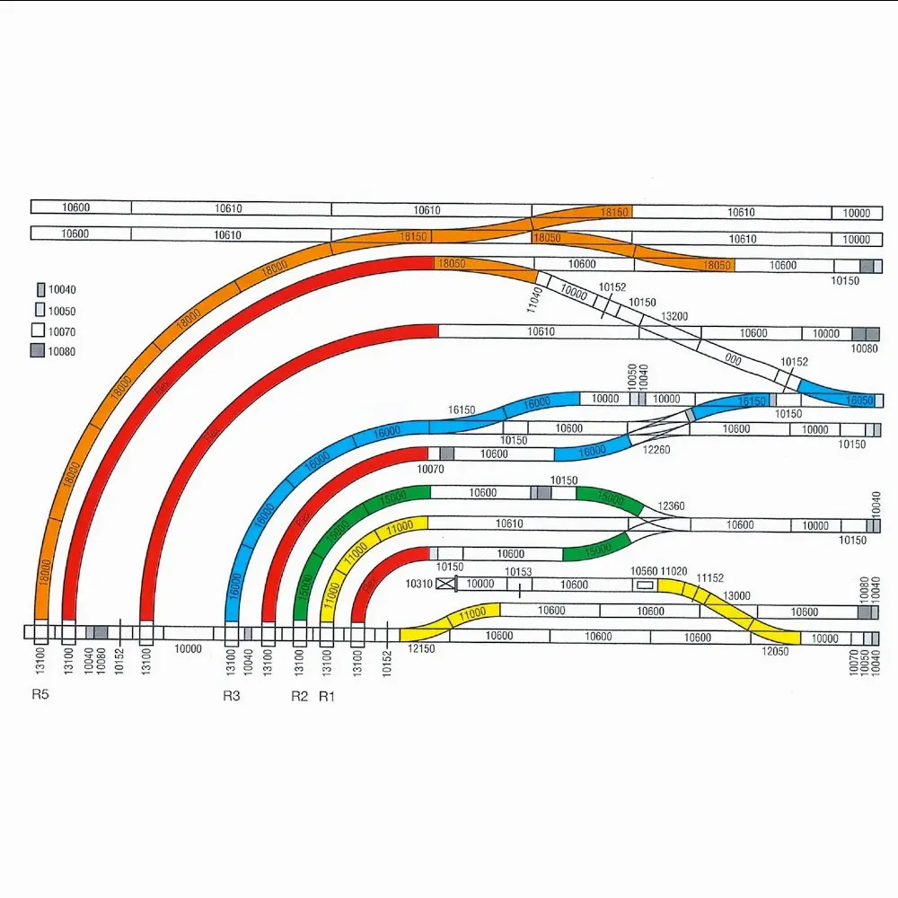 Moule de traverse droite LGB 10003 - G : 1/22.5 - 300 mm - voie ferrée - 2