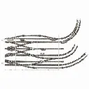 Aiguillage à gauche Fleischmann 9170 cœur plastique code 80 - N 1/160 - 2