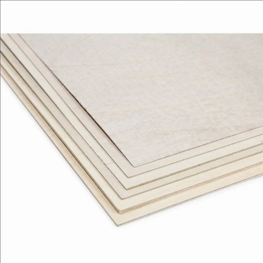 Contreplaqué de bouleau finlandais qualité B/B, 5 mm 6 plis 600x300 mm Unité - Keranova 126905 - 2