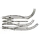 Traversée Jonction Double TJD à droite 111mm & 15° Fleischmann 9185 code 80 - N 1/160 - 2