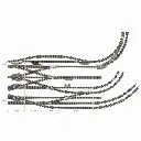 Rail droit de commutation 55.5 mm - Fleischmann 9115 - N : 1/160 - Code 80 - 2