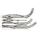 Aiguillage courbe à gauche R1/R2 45° Fleischmann 9174 cœur plastique code 80 - N 1/160 - 2