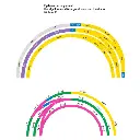 Aiguillage courbe à gauche R1 360 mm 30° - Märklin 24671 - HO 1/87 - Code 83 - Voie C - 3