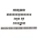 Rail droit 335 mm traverses bois Peco ST201 - HO : 1/87 - Code 100 - 2