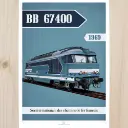 Poster Locomotive BB67590 - 1969 - 800Tonnes  8TBB67400 - A2 42.0 x 59.4 cm - SNCF - 2