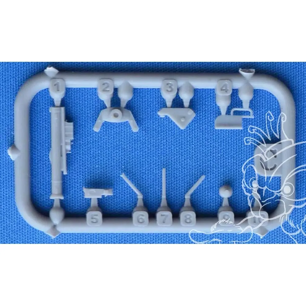 Véhicule militaire VBL porte-missile Milan AT - Ace 72421 - 1/72 - 4