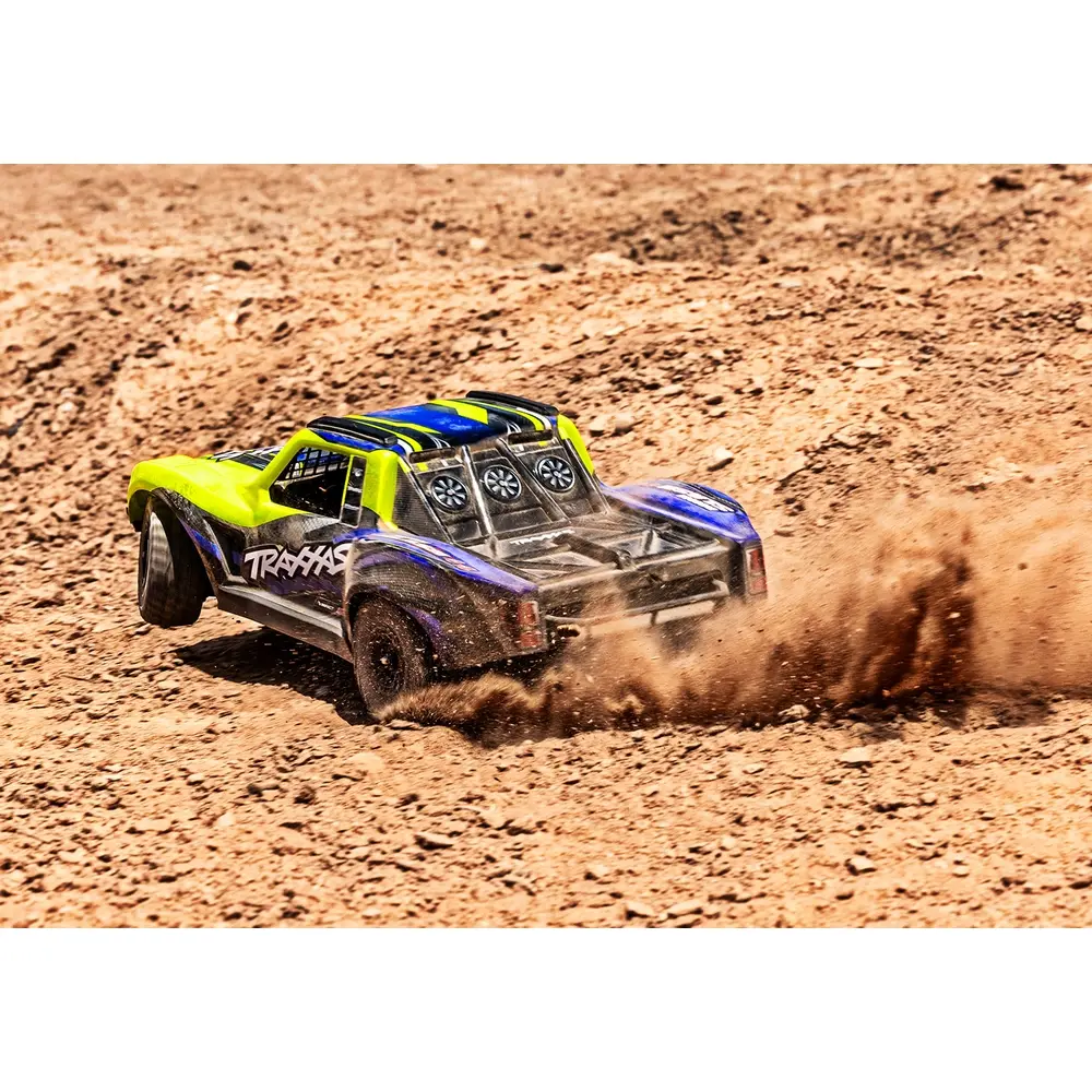 Mini Slash 4x4 BL-2S RTR (accu/chargeur) - Traxxas 108164-1-GRN - 1/14 - 33