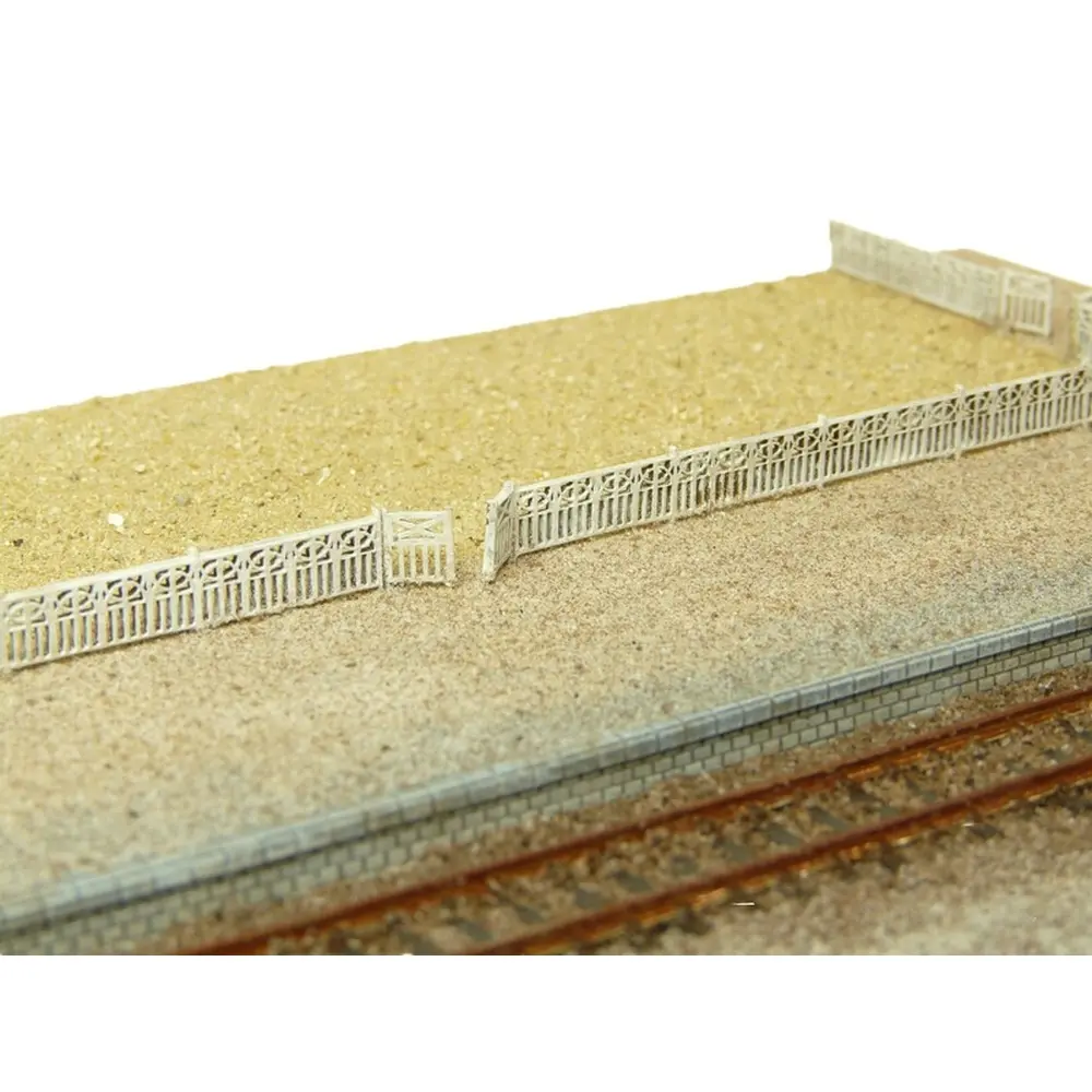 Barrières SNCF pour gare : 134 cm - Bois Modélisme 210006 - N 1/160 - 3