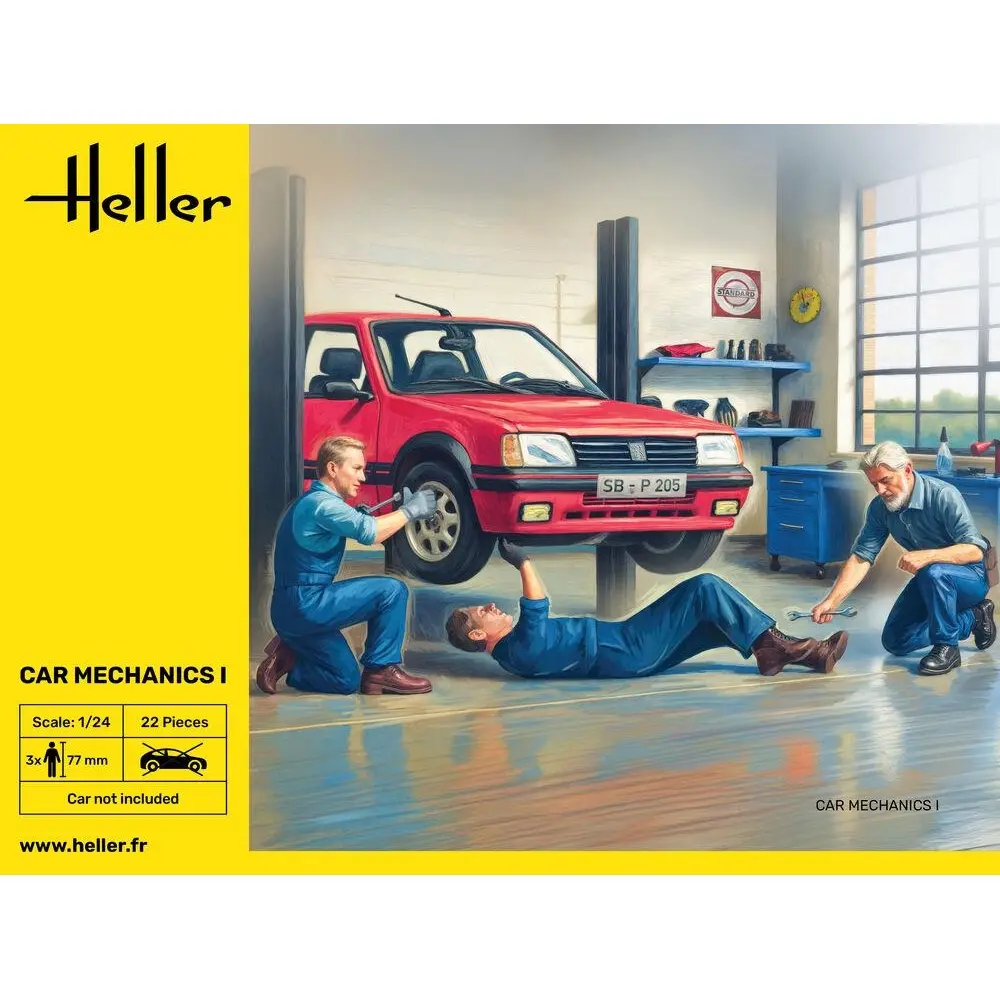 Mécanique automobile I - Heller 82755 - 1/24  - 3