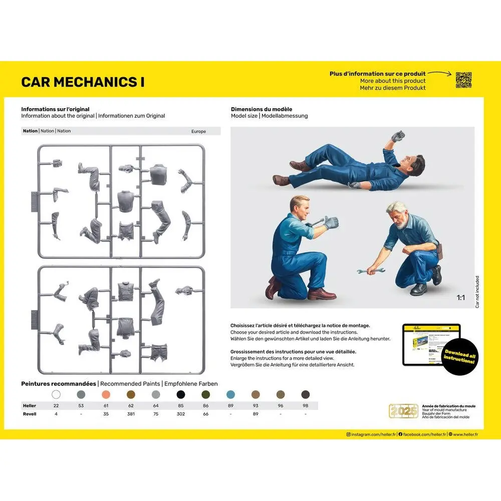 Mécanique automobile I - Heller 82755 - 1/24  - 4