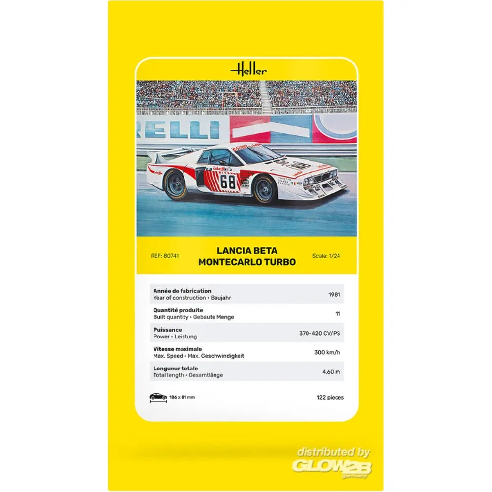 Lancia Beta Montecarlo Turbo - Heller 80741 - 1/24 - 6