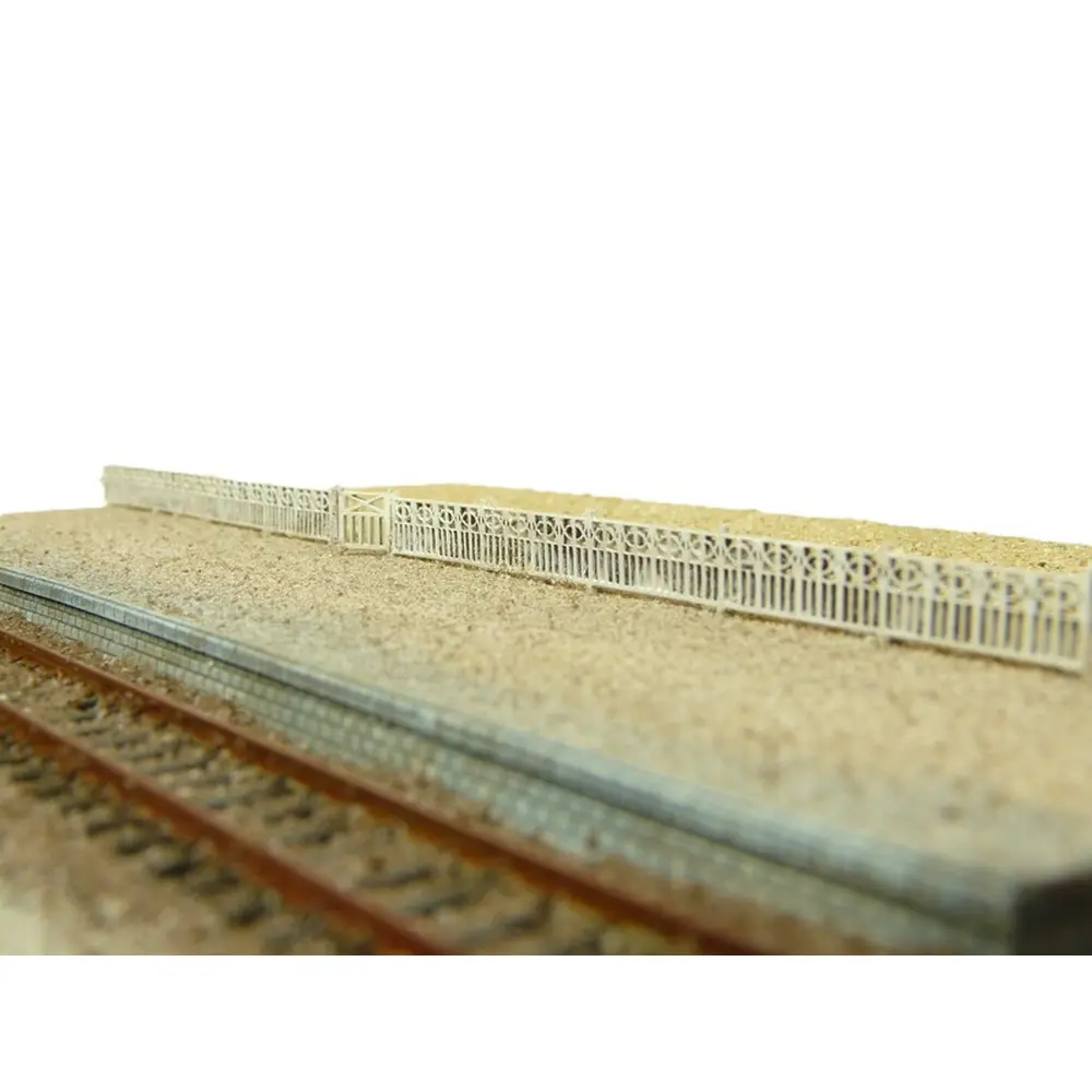 Barrières SNCF pour gare : 134 cm - Bois Modélisme 210006 - N 1/160 - 6