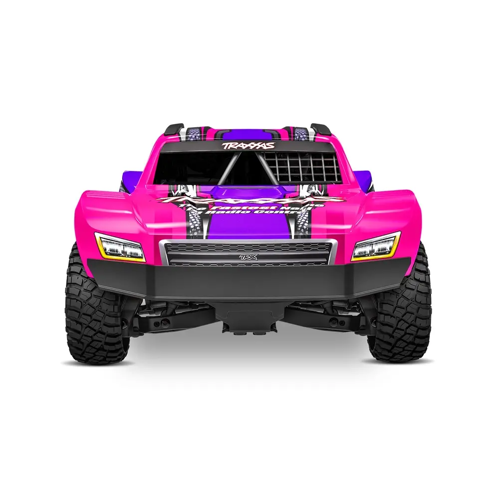 Mini Slash 4x4 BL-2S RTR (accu/chargeur) - Traxxas 108164-1-PINK - 1/14 - 5
