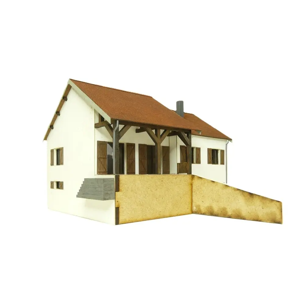La maison du Papy - Bois Modélisme 106021 - HO 1/87 - 10
