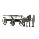 Traditionnelle charrette + figurine - Artitec 387.598 - HO 1/87 - 2