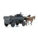 Wagon de campagne en acier HF.7 avec chevaux + figurine - Artitec 6870737 - HO 1/87  - 7