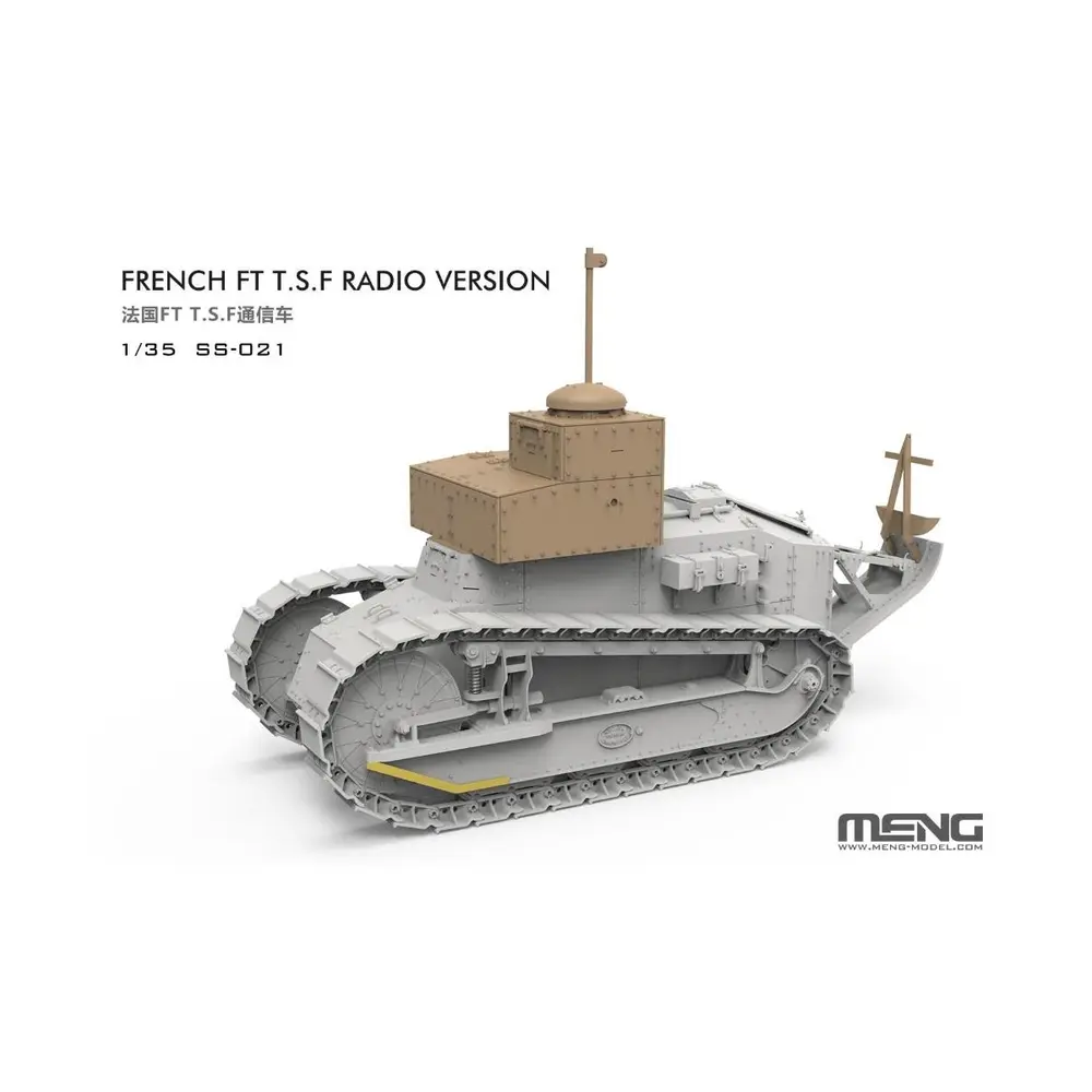 Char version radio française et TSF - Meng SS-021 - 1/35 - 2