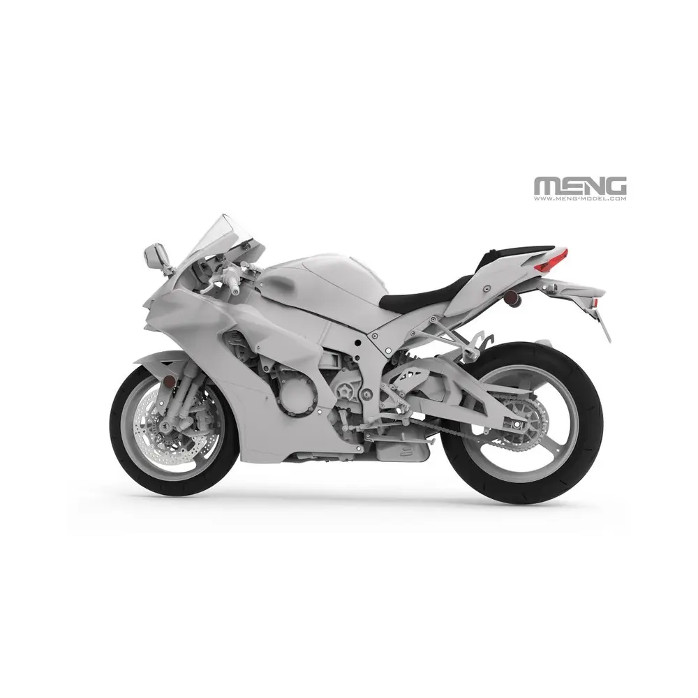 Moto KAWASAKI NINJA ZX-10R - Meng MT-007 - 1/9 - 3