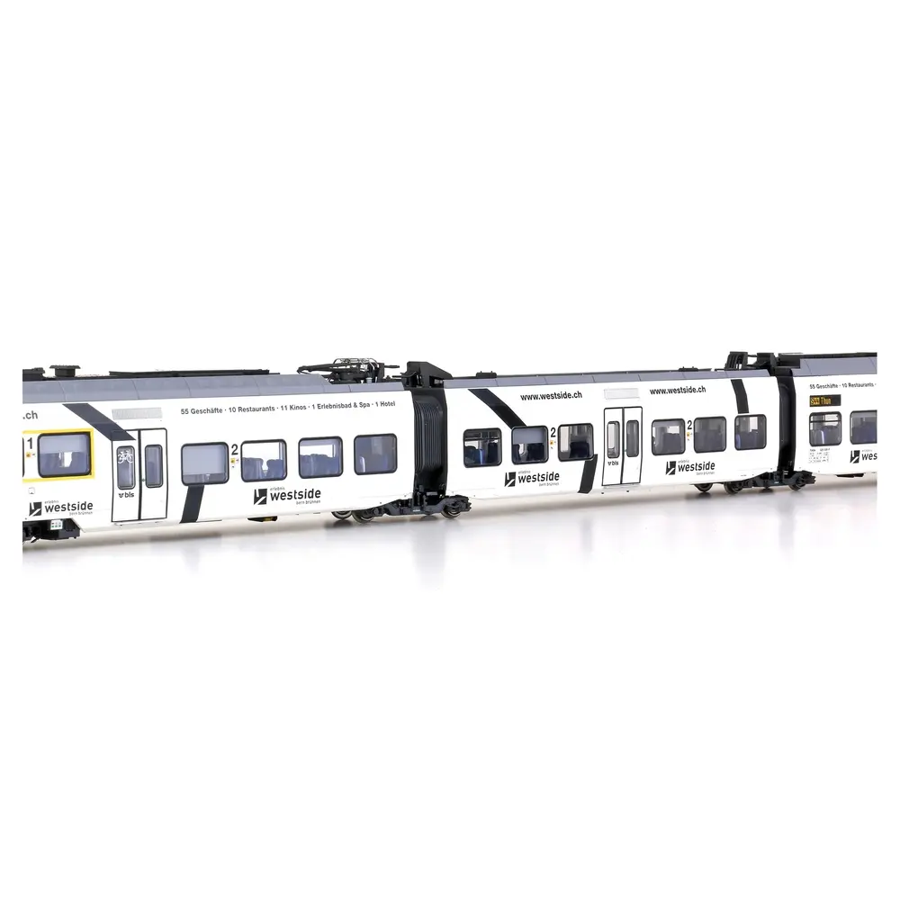 Automotrice RABe 525 NINA - LS Models 17203DC - HO 1/87 - BLS - Ep.VI - Analogique - 2R - 2