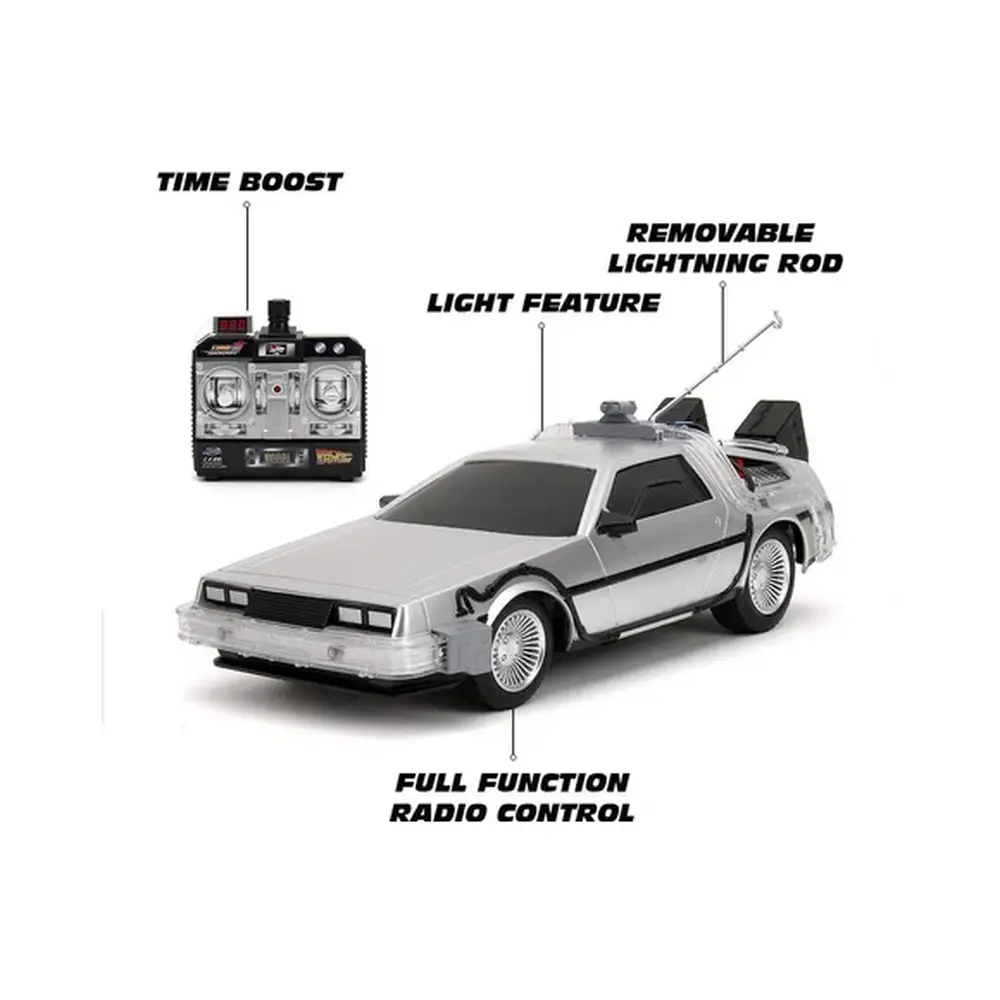 Voiture RC - RETOUR VERS LE FUTUR - Jada 9334627314R00 - 1/16  - 3