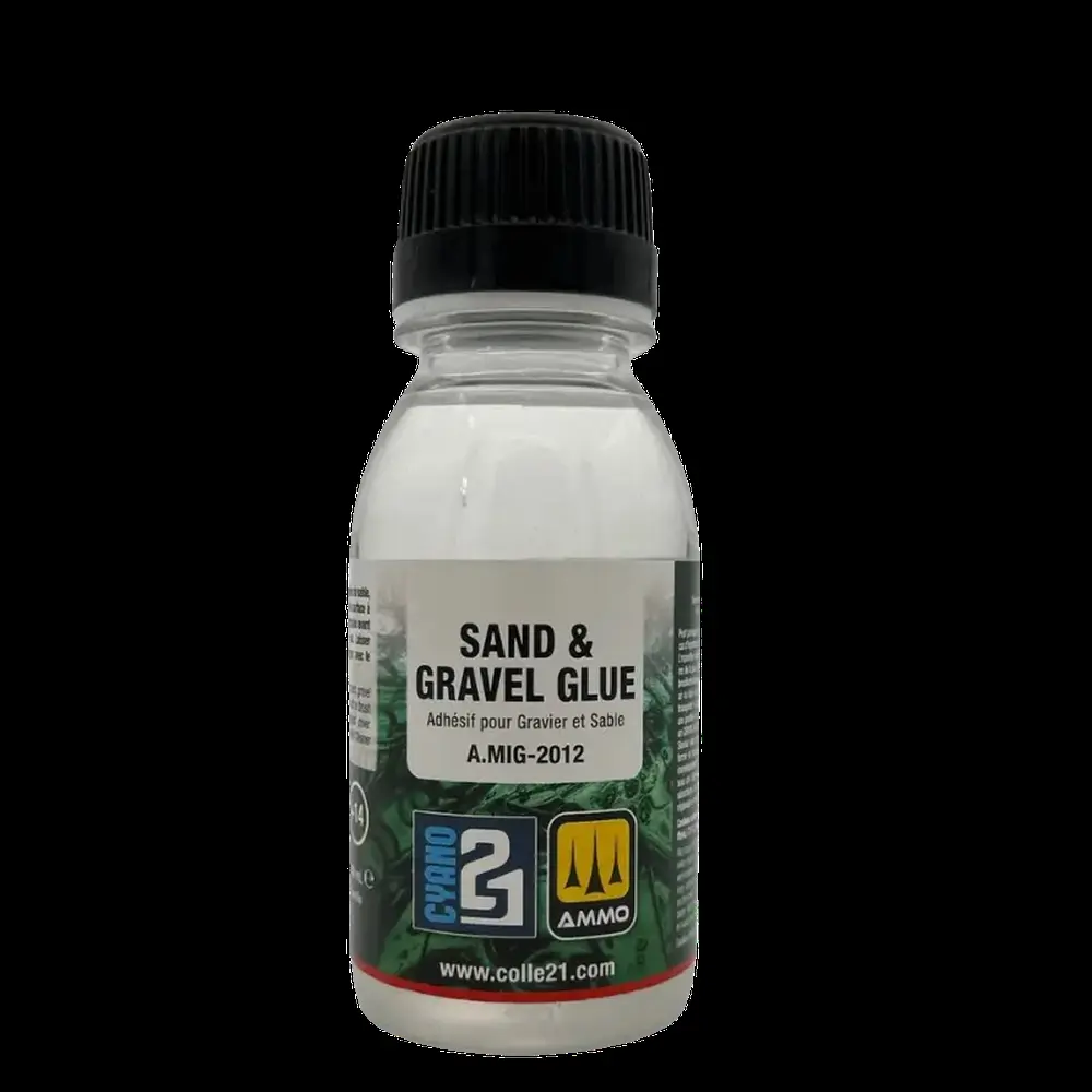Ensemble de gravier + colle pour sable & gravier - Colle21 00021 - 2