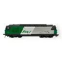 Locomotive diesel BB 67471 Fret - Ree Modèles MB241S - HO 1/87 - SNCF - Ep V - Digital sound fumigène - 2R - 3