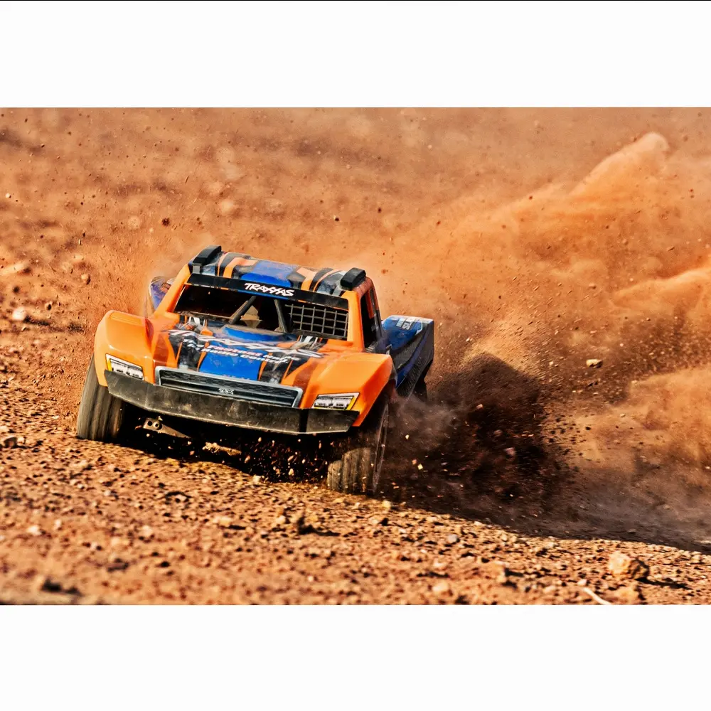 Mini Slash 4x4 BL-2S RTR (accu/chargeur) - Traxxas 108164-1-ORNG - 1/14 - 34
