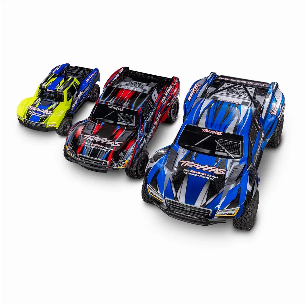 Mini Slash 4x4 BL-2S RTR (accu/chargeur) - Traxxas 108164-1-PINK - 1/14 - 30