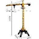 Grue à tour en alliage à 12 canaux avec télécommande - Huina 1585-4.webp
